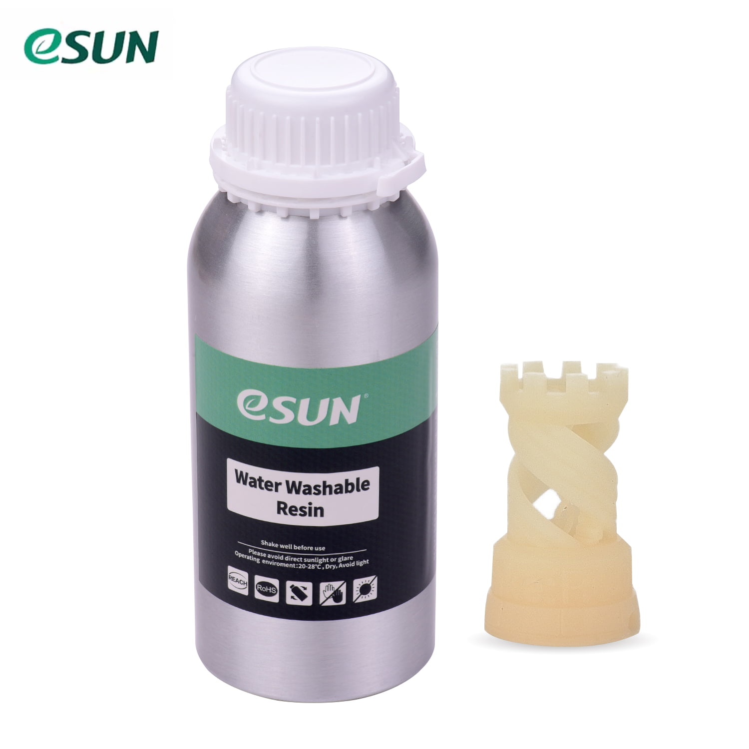 eSUN Water Washable Resin for LCD 3D Printer Consumables 500g/Bottle F3I5