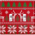 thumbnail image 1 of Metal Light Switch Plate Cover Festive Red Christmas Reindeer Stocking XMS019, 1 of 13