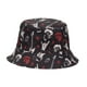 thumbnail image 2 of Sombrero tipo pescador con estampado de pescador, ideal para golf, viajes, pesca, playa y camping. B, 2 of 9