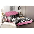 thumbnail image 1 of Baxton Studio Canterbury Faux Leather Tufted Queen Platform Bed, 1 of 5