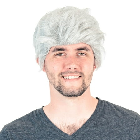 Adult Deluxe Late Night Talk Show Host Wig Costume