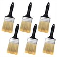 thumbnail image 1 of 3inch Flat Paint Brushes,Professional Paint Tools with Treated Handle, 1 of 5