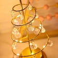 thumbnail image 4 of KAIYANG Lámpara de árbol de cristal con luz LED para árbol de Navidad, lámpara de mesa colgante para el día de San Valentín, cumpleaños de niña, decoración de dormitorio, luz de ambiente, 4 of 4