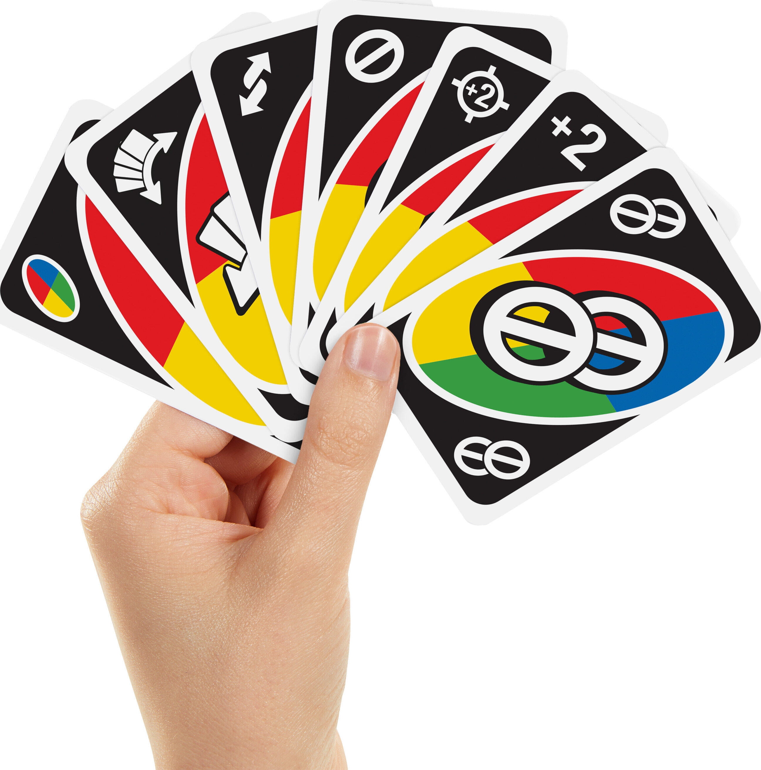 Mattel games Uno All Wild Card Game Multicolor