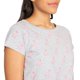 thumbnail image 4 of Trespass - Camiseta de manga corta con estampado Carolyn para chica mujer (Gris), 4 of 6