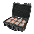 thumbnail image 1 of koolsoo Boîte de Collection de Montres Valise Pratique Boîte à Bijoux pour Hommes 8 Compartiments, 1 of 9