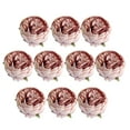 thumbnail image 2 of Cabeza de flor de peonía artificial de seda de 10x5 cm para decoración de pared, ideal para bodas, fiestas en el hogar o como fondo decorativo. rosado, 2 of 9