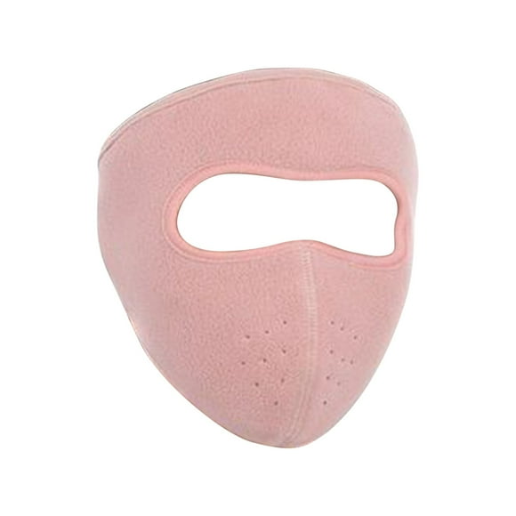 Winter Masks For Warmth, Thickened Neck And Ear Protection, Men's And Women's Winter Wind And Cold Flocking Full Face Masks