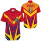 thumbnail image 3 of Nueva blusa estampada de manga corta 3D de Venezuela a la moda, informal, para uso diario, para deportes callejeros, unisex, con gráfico del emblema nacional venezolano, 3 of 5