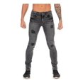 thumbnail image 1 of Jeans Mezclilla Stretch Snow Negro Demolición Skinny Hombre, 1 of 8