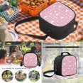 thumbnail image 6 of Yspwyqan White Butterfly Backpack Set for Girls, 4 Piece School Backpack with Lunch Box Pencil Case, 17 Inch Fashionable Bookbag with Front Pocket Fits 15.6 Laptop for High School, 6 of 7