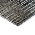 thumbnail image 4 of Addison Rugs Mayfield Washable Traditional Stripes Brown Runner Rug, 2'3" x 7'6", 4 of 5