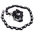 thumbnail image 1 of Folding Bike Lock Bike Chain Lock Heavy Duty Bicycle Foldable, 1 of 8