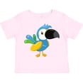 thumbnail image 3 of Inktastic Colorful Parrot, Tropical Parrot, Cute Parrot Boys or Girls Toddler T-Shirt, 3 of 5