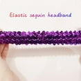 thumbnail image 4 of IDALL Sequins Headpiece Headband 1920s Headwear For Women Purple One Size, 4 of 4