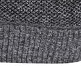 thumbnail image 3 of Bcfgryg Men's Autumn And Winter Slim Collar Solid Color Thickening Half Zipper Knit Bottoming Shirt Pullover Sweater Mens Knit Sweater Gray L, 3 of 5