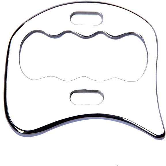 XIRQI Stainless Steel Gua Sha Scraping Massage Tool-Muscle Scraper-Soft Tissue Mobilization,Physical Therapy for Back,Legs,Arms