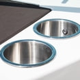 thumbnail image 4 of ITC Boat & RV LED Lit Flat Bottom Stainless Steel Drink Holder - 2 Pack, 4 of 4