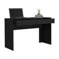 thumbnail image 3 of Office Desk Computer Desk Aberdeen, Two Drawers, Black Wengue Finish,Work Surface, 3 of 7