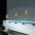 thumbnail image 4 of Jesco Lighting PD407-AMBN Line Voltage Pendant & Canopy with Brushed Nickel Socket, Amber, 4 of 4