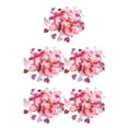 thumbnail image 3 of Yuarrent Amor Corazones Confeti Atmósfera Boda Adornos Suministros Ligero Globo Relleno Papel Cumpleaños Rosa + Rosa Rojo + Rojo Type2 NO2, 3 of 6