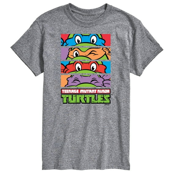 Teenage Mutant Ninja Turtles - Stacked Faces - Men's Short Sleeve Graphic T-Shirt
