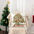 thumbnail image 4 of Tarmeek Christmas Pillow Covers 18x18 Inch Christmas Decorations, Seasonal Winter Xmas Holiday Decor Fluffy Soft Plush Faux Fur Throw Pillow Covers for Home Decor Christmas Decorations Indoor, 4 of 6