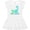 AA-White, variant on Inktastic Sister-saurus Cute Brontosaurus Family Gift Baby Girl Dress
