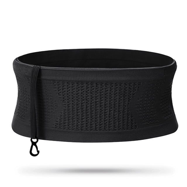 Invisible Phone Belt Bags Elastic Running Pouch for Outdoor Sport (S Black)