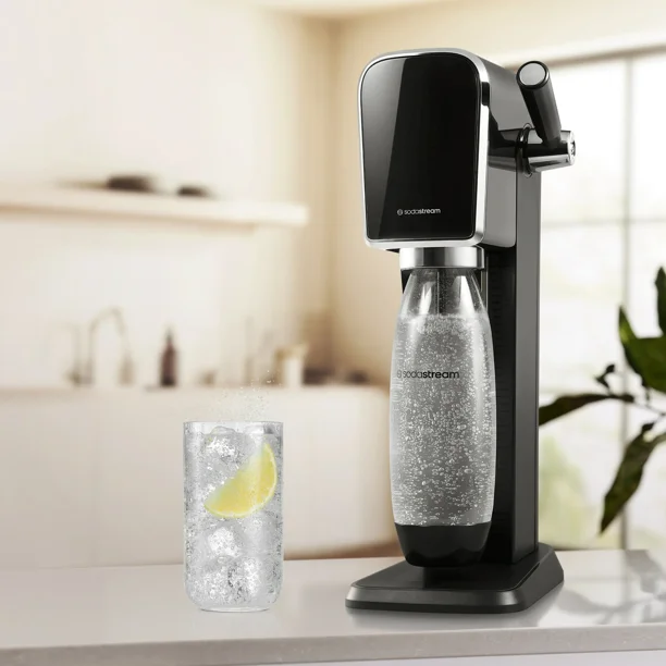 Sodastream Art (Black) Sparkling Water Maker with CO2 and