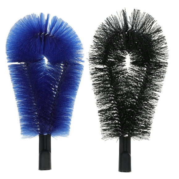 2pcs Gutter Cleaning Brush Head Leaf Remover Brush Roof Gutter Cleaner Brush Replacement For Home Garage Warehouse Outdoor
