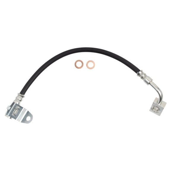 TRQ Rear Left Brake Hose Driver Side Fits 1996-2005 Ford Taurus 2001-2002 Lincoln Continental Mercury Sable