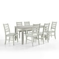 thumbnail image 4 of New Classic Furniture Pascal 59" Rectangle Wood Dining Table in Driftwood, 4 of 6