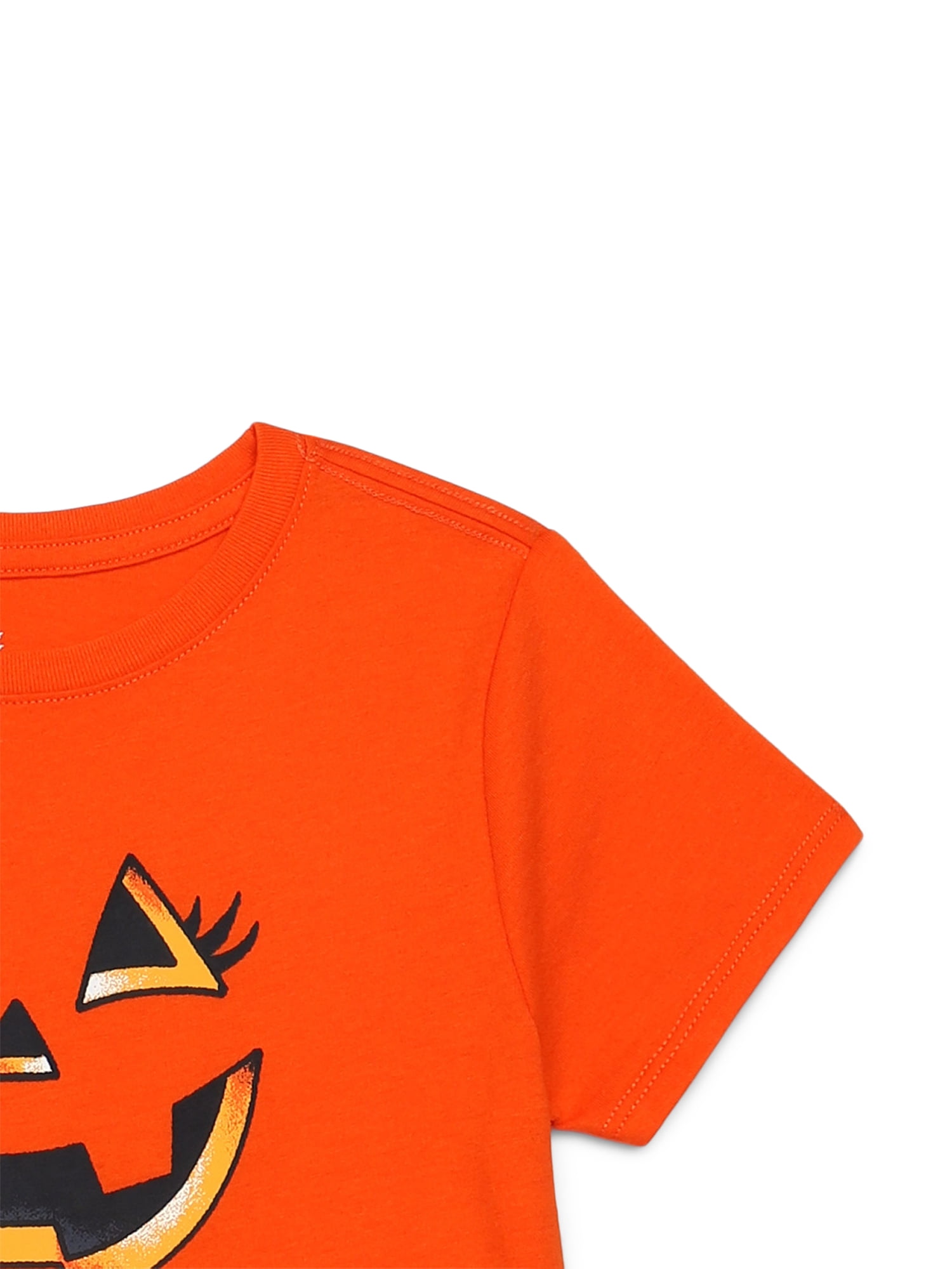 Halloween Girls' Graphic Tee with Short Sleeves from Way to Celebrate, Sizes 4-18