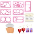 thumbnail image 1 of Miangastore Polymer Clay Cutter Kit Plastic Alloy Paper 1Set 3.62X2.12X0.39in, 1 of 9