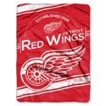 thumbnail image 2 of Detroit Red Wings NHL Stamp Design Raschel Plush 60x80 Twin Size Throw/Blanket, 2 of 2