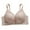 Beige, variant on Ahdbta Bras for Women Lace V Neck Seamless Wireless No Underwire Supportive Push Up Brasieres Comfortable Daily Wear T Shirt Bra