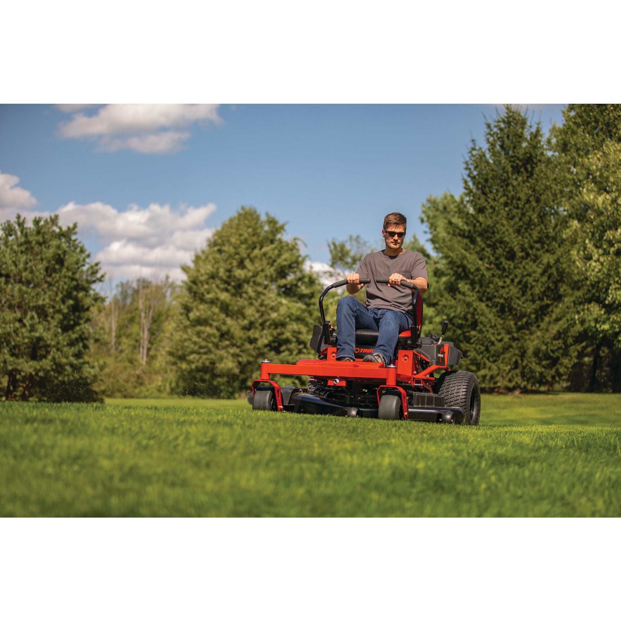 Troy-Bilt 747cc Mustang Z50" Gas Zero-Turn Mower with Kohler Engine, 17BRFACQA66
