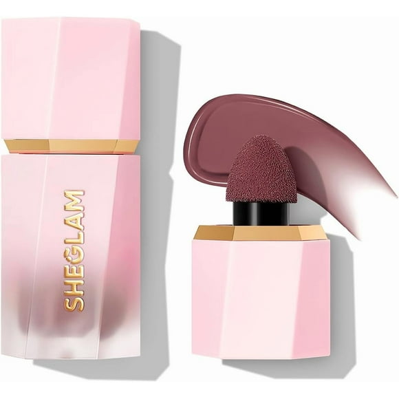 TEMOGU-Color Bloom Liquid Blush Makeup for Cheeks Matte Finish - Night Drive