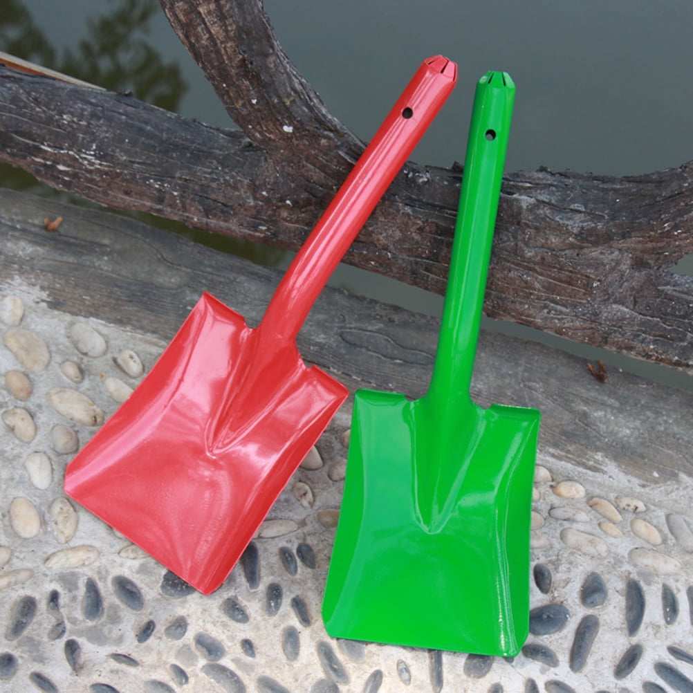 FONWILYO Hand Trowel 2Pcs for Garden Work with Iron Material and Ergonomic Handle Design