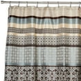 Home Essence Cambridge Jacquard Shower Curtain