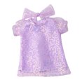 thumbnail image 2 of Conjunto de ropa de muñeca lentejues vestido de princesa con accesorios para diadema trajes para muñeca de 18 pulgadas - Púrpura Sunnimix Vestido de verano de muñeca de 18 pulgadas, 2 of 6