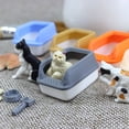 thumbnail image 6 of KUFptva 1:12 Toy Figure Model Realistic Pet Supplies Set Dollhouses Pretend Girls Decorations Pretend Playset, 6 of 7