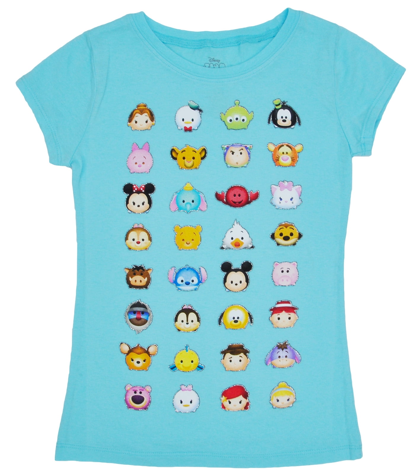 Disney Tsum Tsum Girls T-Shirt Blue Officially Licensed Mickey Mini Mouse