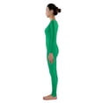 thumbnail image 4 of Traje de spandex BLESIY Tejido Elástico para Adultos Gimnasio Deportivo Transpirable Verde 2XL, 4 of 6
