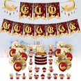 thumbnail image 1 of Globos de pancarta de Eid Mubarak, decoraciones de bricolaje para fiestas, suministros para festivales musulmanes de Ramadán, accesorios de fotos islá 18 globos perfecl Globos Eid Mubarak, 1 of 7