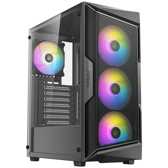 Funda para juegos Antec AX61 Mid-Tower ATX con ventiladores ARGB y cristal