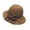 Khaki, variant on Straw Hats for Women LSQii 2026 New Beach Straw Sun Hat Foldable UV Protection Casual Fashion Breathable Weave Summer Cap for for Vacation Travel (Beige)