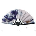 thumbnail image 3 of TIELUTT The Fan Art Cloth Craftsmanship Is Of and Durable Baseball Party Decorations Girls First Birthday Decorations Deer Fan Hand Decorations Paper Fans with Handle, 3 of 6