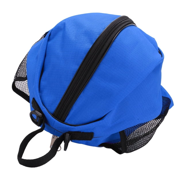Sac de Rangement pour Basketball, Sac Rond en Maille pour Basketball, Pochette de Rangement pour Football en PVC pour Ballons de Jeux, Tissu Noir avec Bords Jaunes, Tissu Vert avec Bords Noirs, Tissu Rouge avec Noir